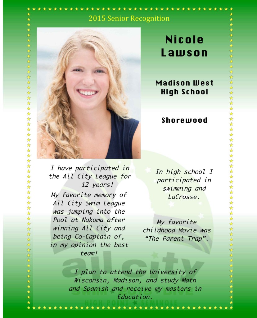 Microsoft Word - Senior Swim Nicole Lawson.docx