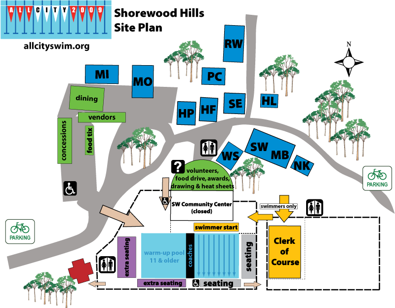 Shorewood Hills site plan